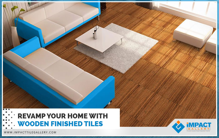 revamp your home with wooden finished tiles