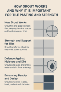 tiles pasting and strength