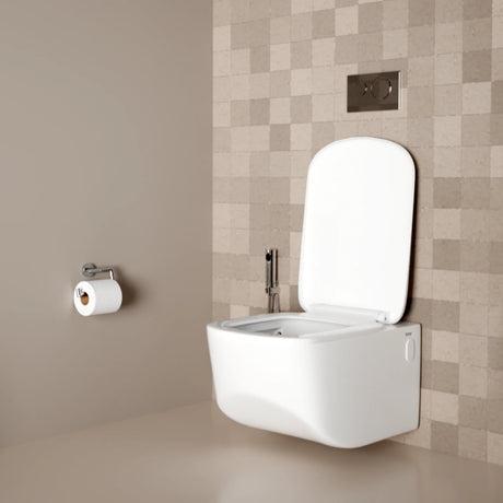Modern one-piece Western toilet with seamless design and premium finish